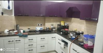 Kitchen Image of 1095 Sq.ft 3 BHK Apartment / Flat for sale in Omaxe GH 4 Residency II Phase II AT Omaxe Integrated T, Arjunganj Lucknow for Rs. 8600000