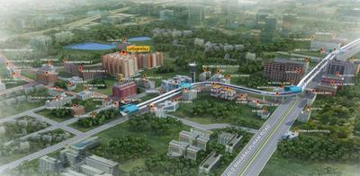 Image of 1085 Sq.ft 3 BHK Apartment / Flat for sale in The World of Joy, Siruseri, Chennai for Rs. 6949314