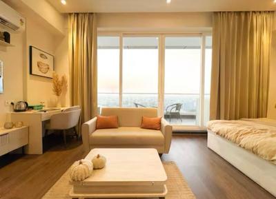 Bedroom Image of 740 Sq.ft 1 RK Independent House for sale in Satya The Hive, Sector 102 Gurgaon for Rs. 10500000