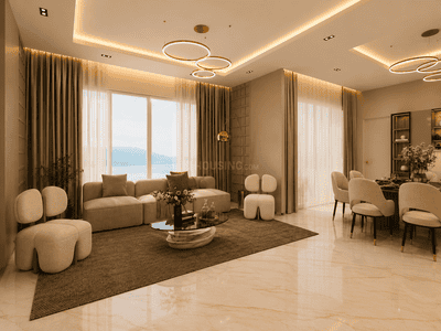 Living Room Image of 900 Sq.ft 2 BHK Apartment / Flat for sale in Bandra East Mumbai for Rs. 45000000