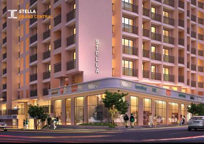 Image of 630 Sq.ft 1 BHK Apartment / Flat for sale in Puraniks Grand Central, Thane West, Thane for Rs. 6700000