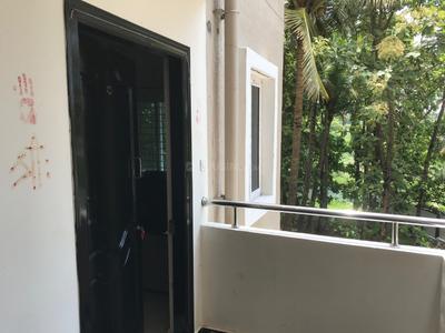 Balcony Image of 1037 Sq.ft 2 BHK Apartment / Flat for rent in Gayatri Vaishnaoi Eternis, Metagalli Mysore for Rs. 30000