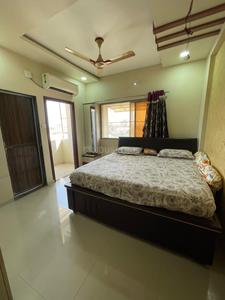 Bedroom Image of 1200 Sq.ft 3 BHK Apartment / Flat for rent in Vallabh Vidhyanagar Anand for Rs. 17000