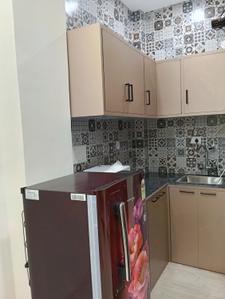 Kitchen Image of 450 Sq.ft 1 RK Builder Floor for rent in Sector 30 Gurgaon for Rs. 23000