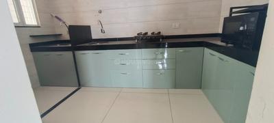 Kitchen Image of 985 Sq.ft 2 BHK Apartment / Flat for rent in Vilas Yashwin Orizzonte, Chokhi Dhani Pune for Rs. 37000