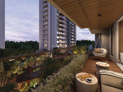 Balcony Image of 4194 Sq.ft 4 BHK Apartment / Flat for sale in Raysan Gandhinagar for Rs. 19480000