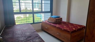 Bedroom Image of 620 Sq.ft 2 BHK Apartment / Flat for rent in Kohinoor Coral, Hinjawadi Phase 3 Pune for Rs. 28000