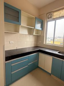 Kitchen Image of 1000 Sq.ft 3 BHK Apartment / Flat for rent in Oro Elements, Jankipuram Lucknow for Rs. 18500