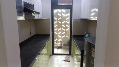 Kitchen Image of 700 Sq.ft 2 BHK Apartment / Flat for rent in Thane East Thane for Rs. 21000