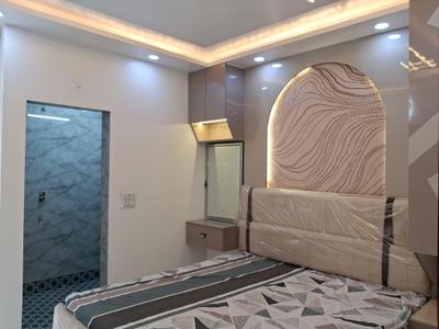 Bedroom Image of 850 Sq.ft 3 BHK Builder Floor for rent in Dwarka Mor New Delhi for Rs. 28000