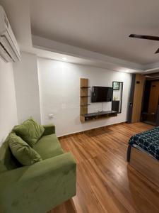 Bedroom Image of 600 Sq.ft 1 RK Apartment / Flat for rent in DLF Phase 3 Gurgaon for Rs. 26000