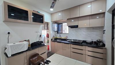 Kitchen Image of 780 Sq.ft 2 BHK Apartment / Flat for sale in Waghodia Road Vadodara for Rs. 4300000