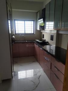 Kitchen Image of 1250 Sq.ft 3 BHK Apartment / Flat for sale in Shrida Residency, Hukma Khedi Indore for Rs. 9000000