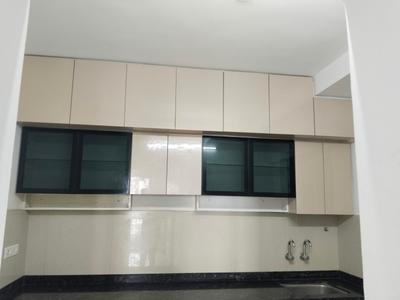 Kitchen Image of 850 Sq.ft 2 BHK Apartment / Flat for rent in Kosmic Kourtyard Phase 1, Wagholi Pune for Rs. 19999