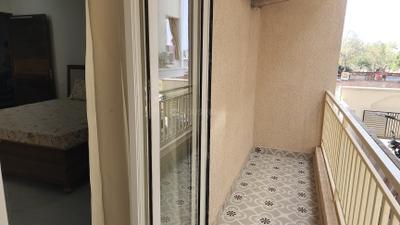 Balcony Image of 500 Sq.ft 1 RK Apartment / Flat for rent in Karolan Ka Barh Jaipur for Rs. 15500