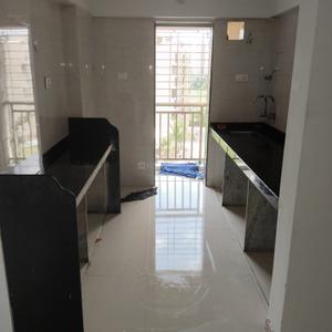 Kitchen Image of 850 Sq.ft 2 BHK Apartment / Flat for rent in Shilgaon Thane for Rs. 19000