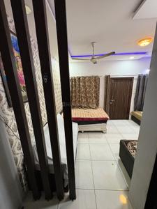 Living Room Image of 800 Sq.ft 3 BHK Independent House for rent in Bhawrasla Indore for Rs. 18000