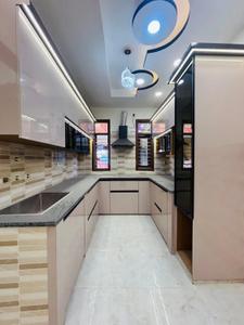 Kitchen Image of 910 Sq.ft 3 BHK Builder Floor for sale in Aakriti Infra Luxury Apartment 3, Najafgarh New Delhi for Rs. 6000000