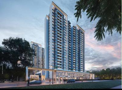 Building Image of 750 Sq.ft 1 BHK Apartment / Flat for sale in Sunraj Solitaire, Dombivli East Thane for Rs. 4500000