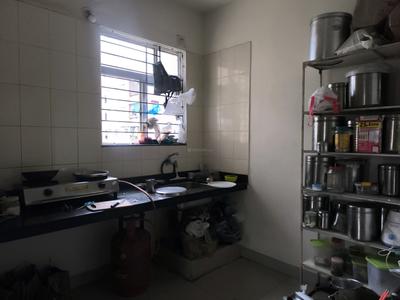 Kitchen Image of 600 Sq.ft 1 BHK Apartment / Flat for sale in Nanded Janaranjani, Nanded Pune for Rs. 3500000