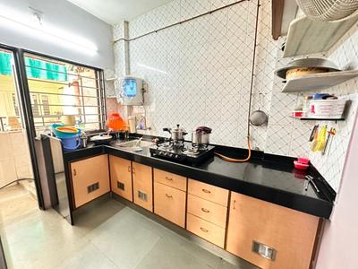 Kitchen Image of 1200 Sq.ft 2 BHK Apartment / Flat for sale in Thaltej Ahmedabad for Rs. 7200000