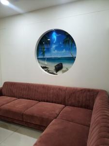 Hall Image of 2176 Sq.ft 3 BHK Apartment / Flat for rent in Indraprasth Greens, Shyamal Ahmedabad for Rs. 75000