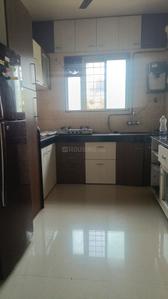 Kitchen Image of 750 Sq.ft 1.5 BHK Apartment / Flat for rent in Alliance Nisarg, Wakad Pune for Rs. 30000