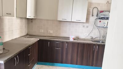 Kitchen Image of 1403 Sq.ft 3 BHK Apartment / Flat for rent in RG Residency, Sector 120 Noida for Rs. 32000