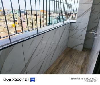 Balcony Image of 650 Sq.ft 1 BHK Apartment / Flat for rent in Panathur Bengaluru for Rs. 28000