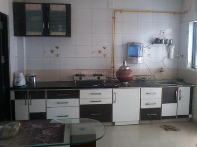 Kitchen Image of 1800 Sq.ft 3 BHK Independent House for rent in Swagat Bungalows 3, Chandkheda Ahmedabad for Rs. 28000