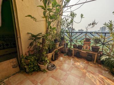 Balcony Image of 1260 Sq.ft 3 BHK Apartment / Flat for sale in Kalwa Thane for Rs. 14000000