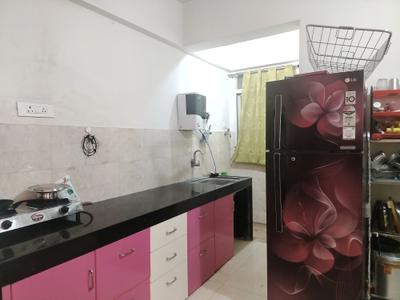 Kitchen Image of 550 Sq.ft 1 BHK Apartment / Flat for rent in Nanded Mangal Bhairav, Nanded Pune for Rs. 18000