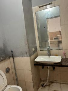 Bathroom Image of 380 Sq.ft 1 RK Studio for rent in Qube Hebitac Apartment , Knowledge Park 3 Greater Noida for Rs. 12000
