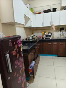 Kitchen Image of 950 Sq.ft 2 BHK Builder Floor for rent in UCHDPL Wave Executive Floors G, Wave City Ghaziabad for Rs. 23000