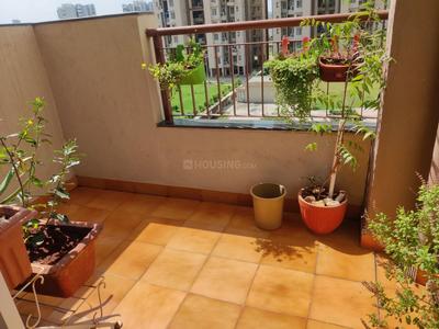 Balcony Image of 670 Sq.ft 1 BHK Apartment / Flat for sale in Nyati Elan Central II, Wagholi Pune for Rs. 4500000