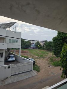Balcony Image of 1000 Sq.ft 2.5 BHK Builder Floor for rent in Nizampura Vadodara for Rs. 11000