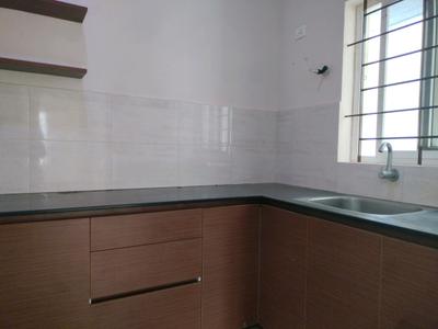 Kitchen Image of 550 Sq.ft 1 BHK Apartment / Flat for rent in Om Sai, Marathahalli Bengaluru for Rs. 19000