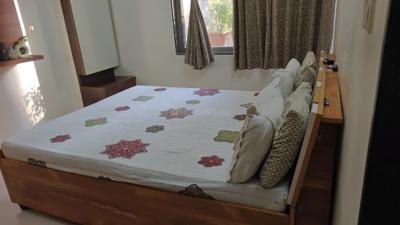 Bedroom Image of 1125 Sq.ft 2 BHK Apartment / Flat for rent in Shripad Residency, Gota Ahmedabad for Rs. 30000