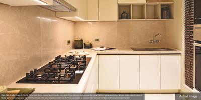 Kitchen Image of 750 Sq.ft 2 BHK Apartment / Flat for sale in Dosti Heron, Thane West Thane for Rs. 9500000