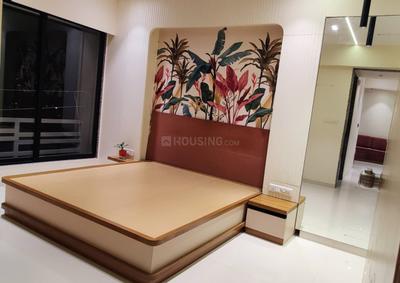 Bedroom Image of 1215 Sq.ft 2 BHK Apartment / Flat for sale in Sarjan Setu Altezza, Tragad Ahmedabad for Rs. 7000000