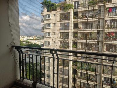 Balcony Image of 2250 Sq.ft 3 BHK Apartment / Flat for rent in Indu Fortune Fields Gardenia, Kukatpally Hyderabad for Rs. 45010