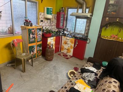 Bedroom Image of 550 Sq.ft 1 BHK Builder Floor for rent in Haltu Kolkata for Rs. 15000