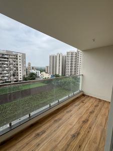 Balcony Image of 723 Sq.ft 2 BHK Apartment / Flat for rent in Tejas Nandan, Dudulgaon Pune for Rs. 16500