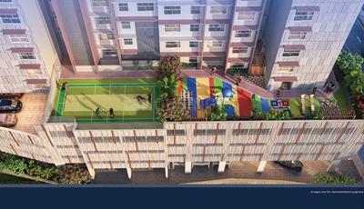 Image of 540 Sq.ft 2 BHK Apartment / Flat for sale in Silicon Avenue, Mulund East, Mumbai for Rs. 11400000
