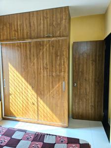 Bedroom Image of 750 Sq.ft 1 BHK Apartment / Flat for rent in Ganesh Prestige Revanta, Palanpur Surat for Rs. 18000