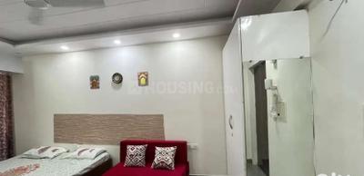 Bedroom Image of 500 Sq.ft 1 BHK Builder Floor for rent in Moti Nagar New Delhi for Rs. 25000