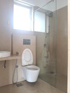 Common Bathroom Image of 1500 Sq.ft 3 BHK Apartment / Flat for sale in Soham Crystal Spires by Soham Builders, Thane West Thane for Rs. 33500000