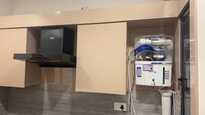 Kitchen Image of 1500 Sq.ft 1 BHK Builder Floor for rent in Mahalakshmi Nagar Indore for Rs. 19900