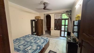 Bedroom Image of 900 Sq.ft 1 BHK Builder Floor for rent in Sector 46 Gurgaon for Rs. 23000