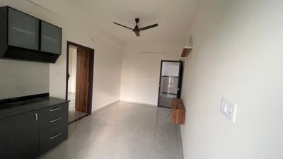 Living Room Image of 650 Sq.ft 1 BHK Apartment / Flat for rent in Whitefield Bengaluru for Rs. 23000